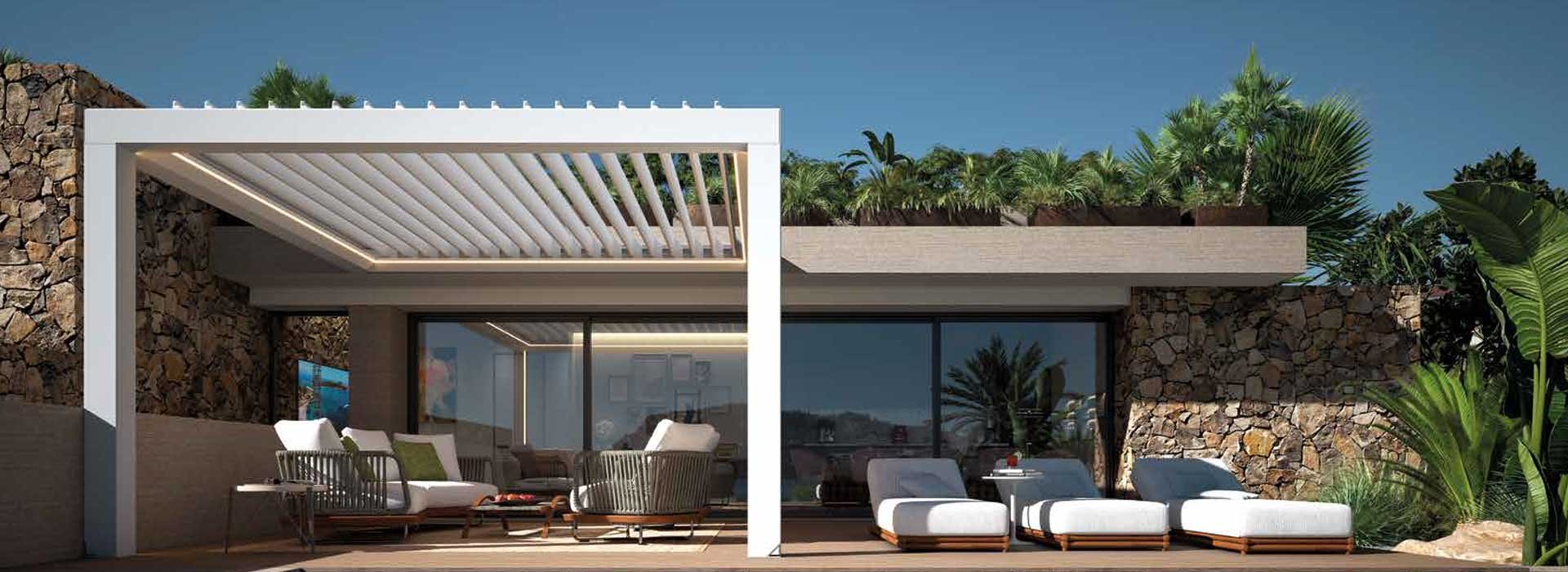 pergola bioclimatica outdoor roma